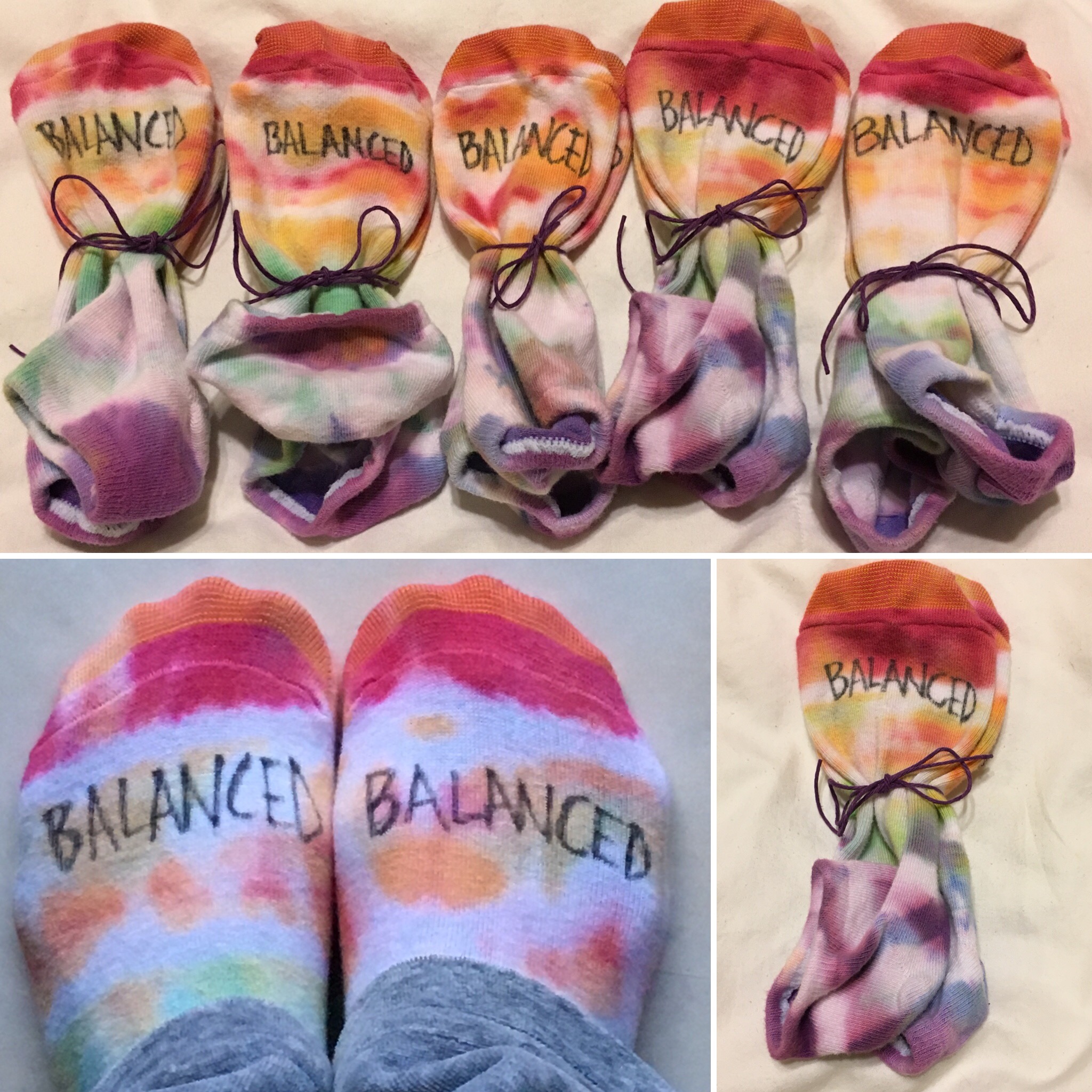 Chakra Socks Spiritual Twist